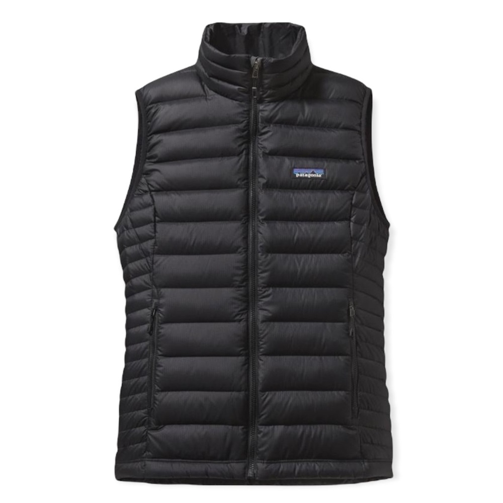 Black Patagonia Down Sweater Vest - Size M